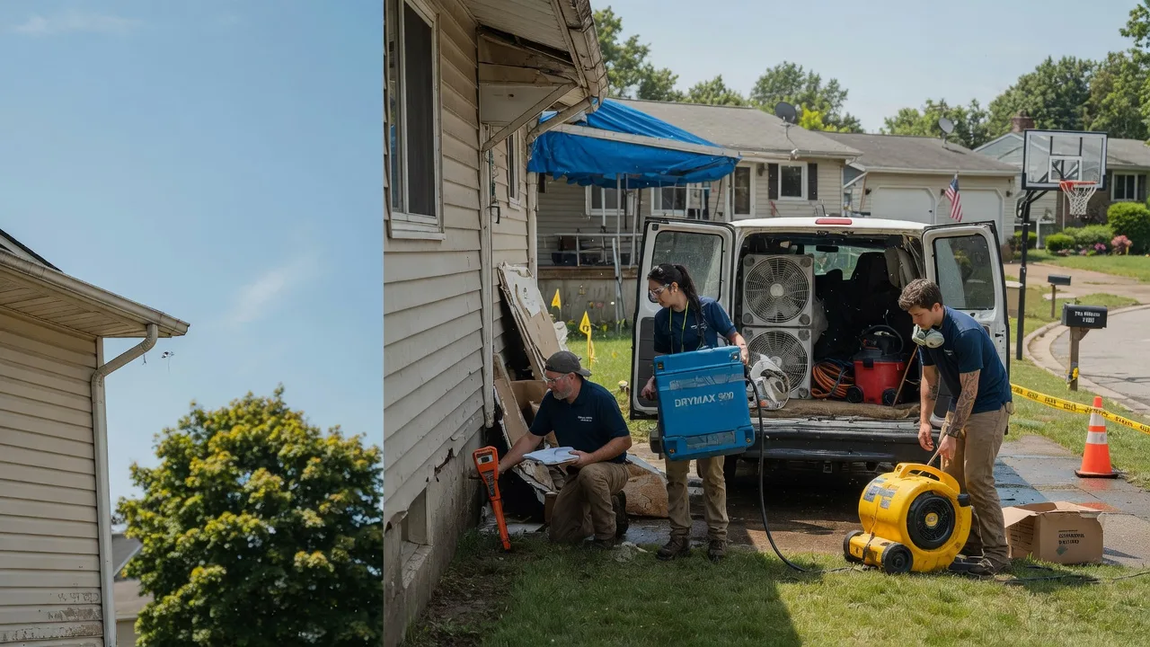 Ceiling Leak Cleanup in Jim Falls, WI near me